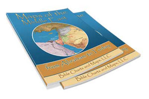 Holy Land Map book