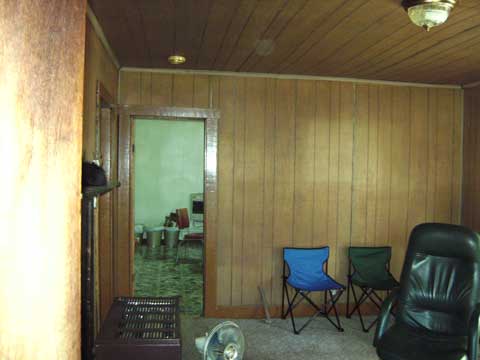 before living room